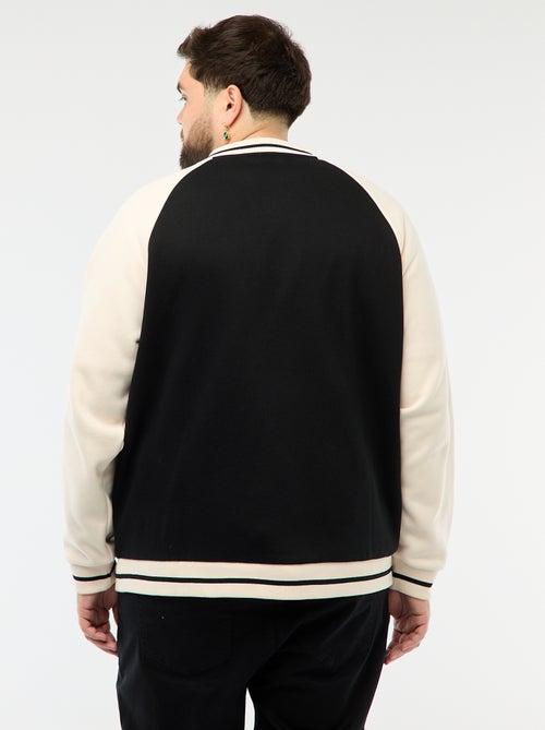Giacca stile college con maniche raglan - Kiabi Giacca stile college con maniche raglan - Kiabi