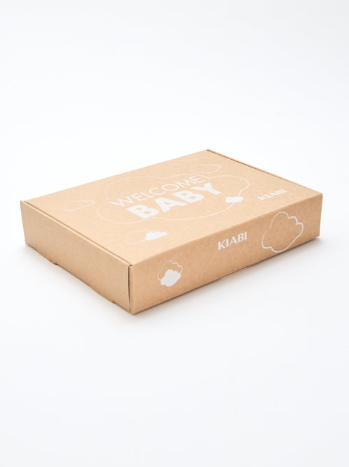 GIFTBOX brassière + pantalone + calzini + berretto + bavaglino - Kiabi