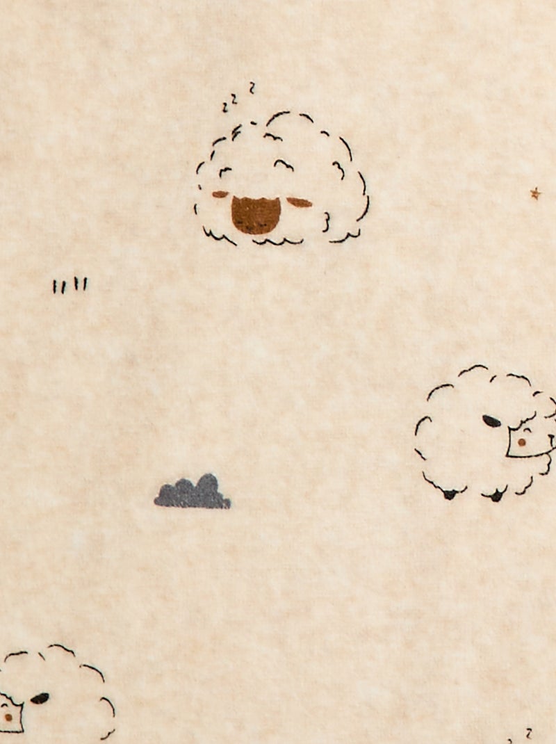 Gigoteuse chaude manches amovibles - TOG 2.5 Beige - Kiabi