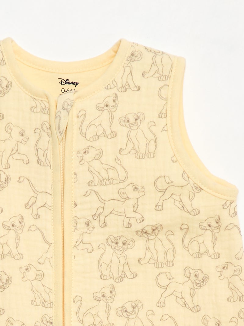 Gigoteuse 'Disney' sans manches Jaune - Kiabi