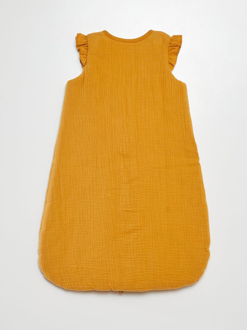 Gigoteuse double gaze de coton sans manches TOG 2 JAUNE - Kiabi