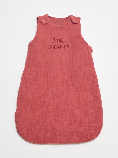 Gigoteuse en gaze de coton manches amovibles TOG 2,5 - Kiabi