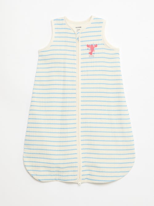 Gigoteuse sans manches animée en gaze de coton TOG 1 - Kiabi