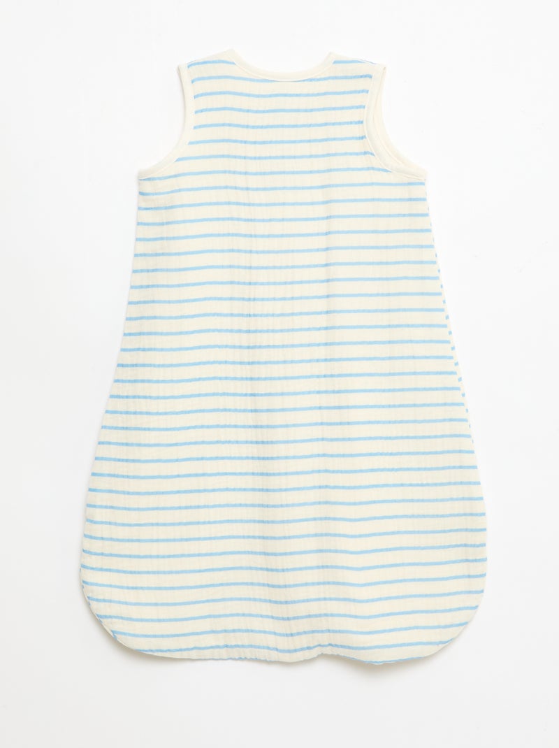 Gigoteuse sans manches animée en gaze de coton TOG 1 Beige - Kiabi