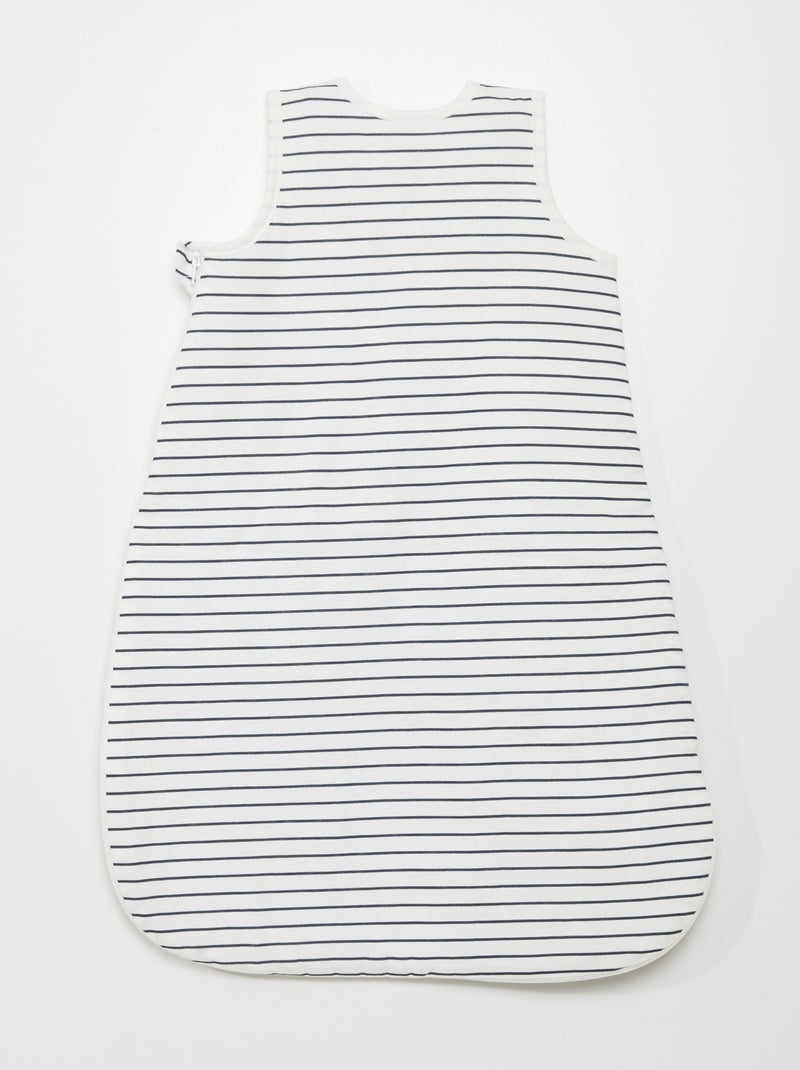 Gigoteuse TOG 2 sans manches Blanc/noir - Kiabi