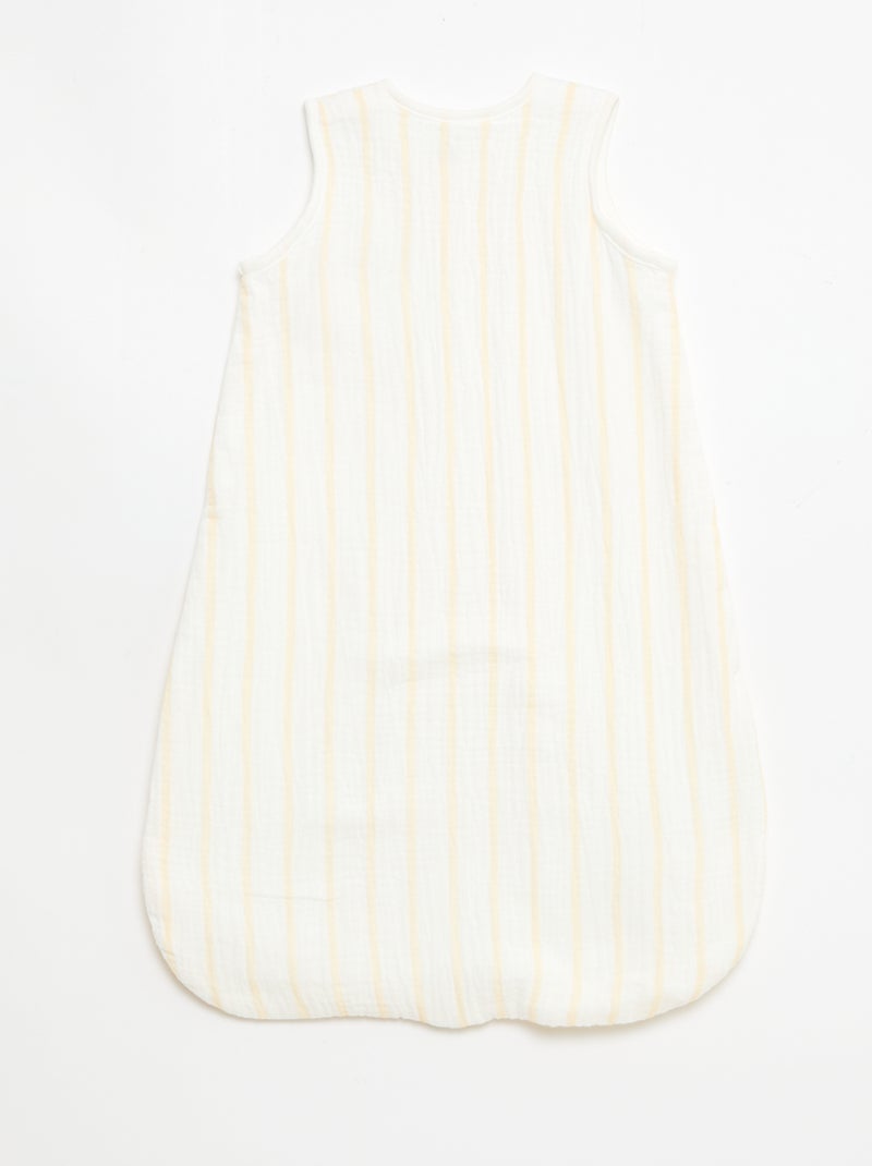 Gigoteuse zippée sans manches 'Disney' 'Simba' en velours Blanc - Kiabi