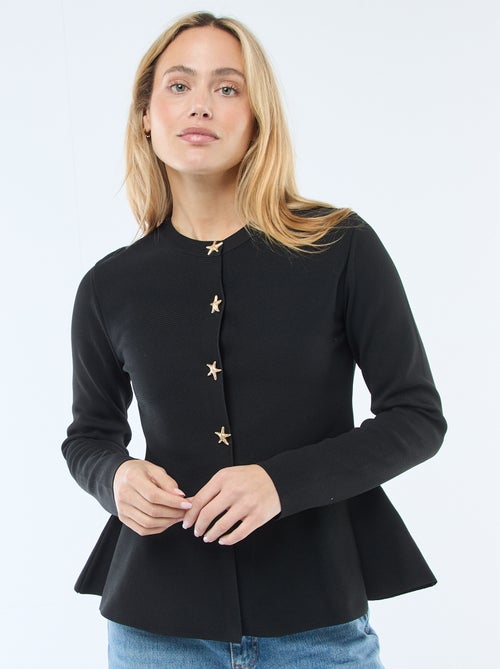 Gilet à boutons étoiles - Kiabi