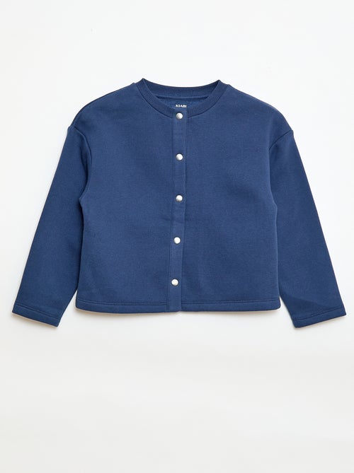 Gilet à manches longues avec ouverture pressions - Kiabi