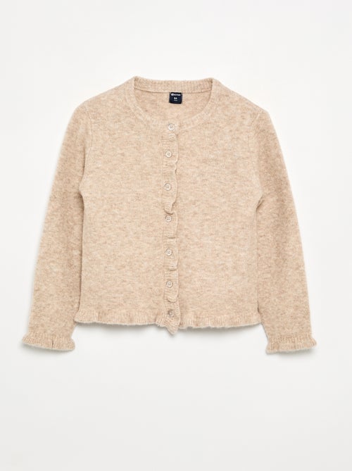 Gilet avec finitions froncées - Kiabi