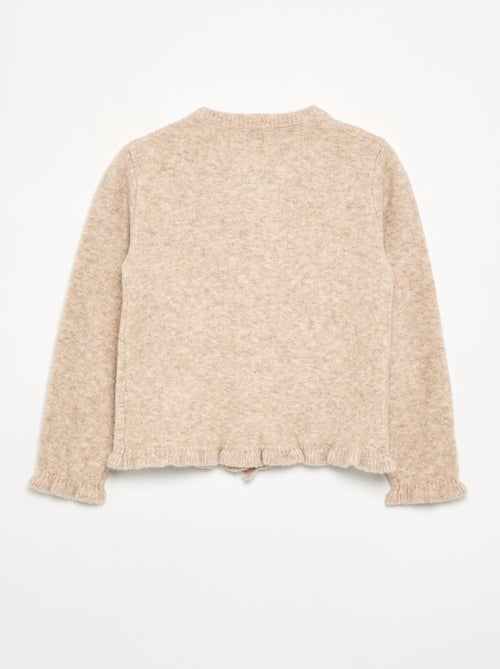 Gilet avec finitions froncées - Kiabi