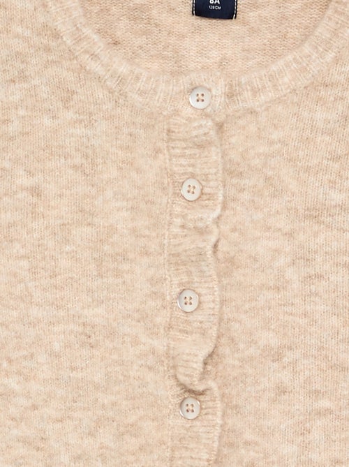 Gilet avec finitions froncées - Kiabi
