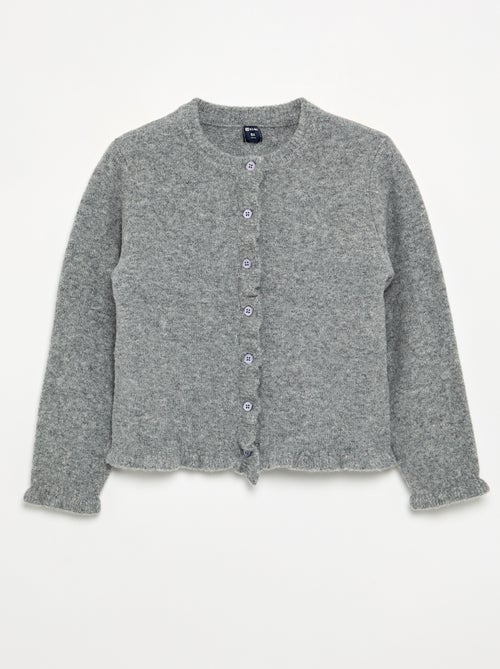 Gilet avec finitions froncées - Kiabi