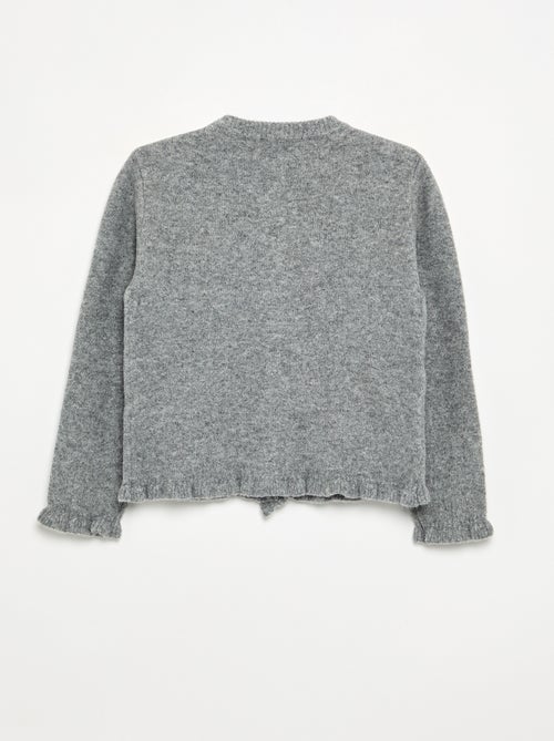 Gilet avec finitions froncées - Kiabi