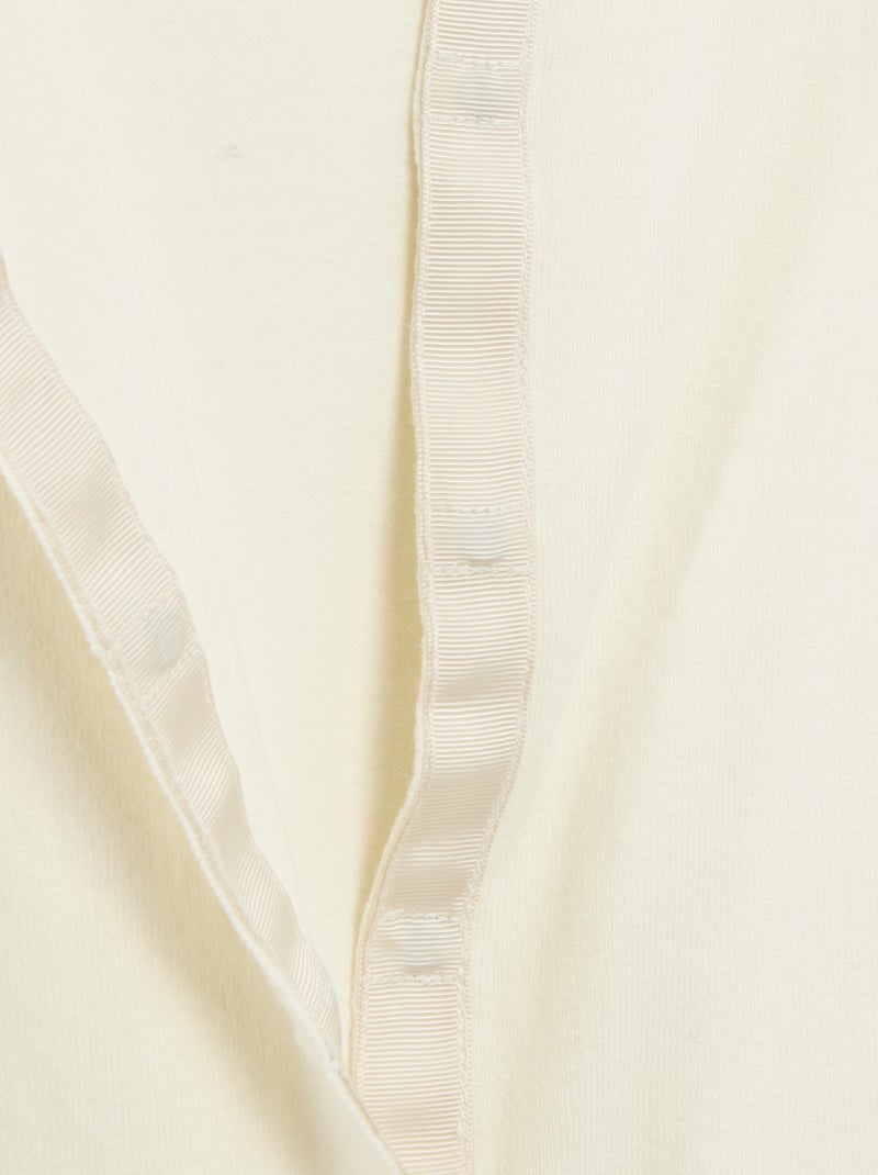 Gilet basique - collection facile à enfiler Blanc - Kiabi