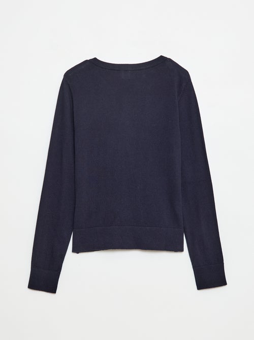 Gilet basique - collection facile à enfiler - Kiabi