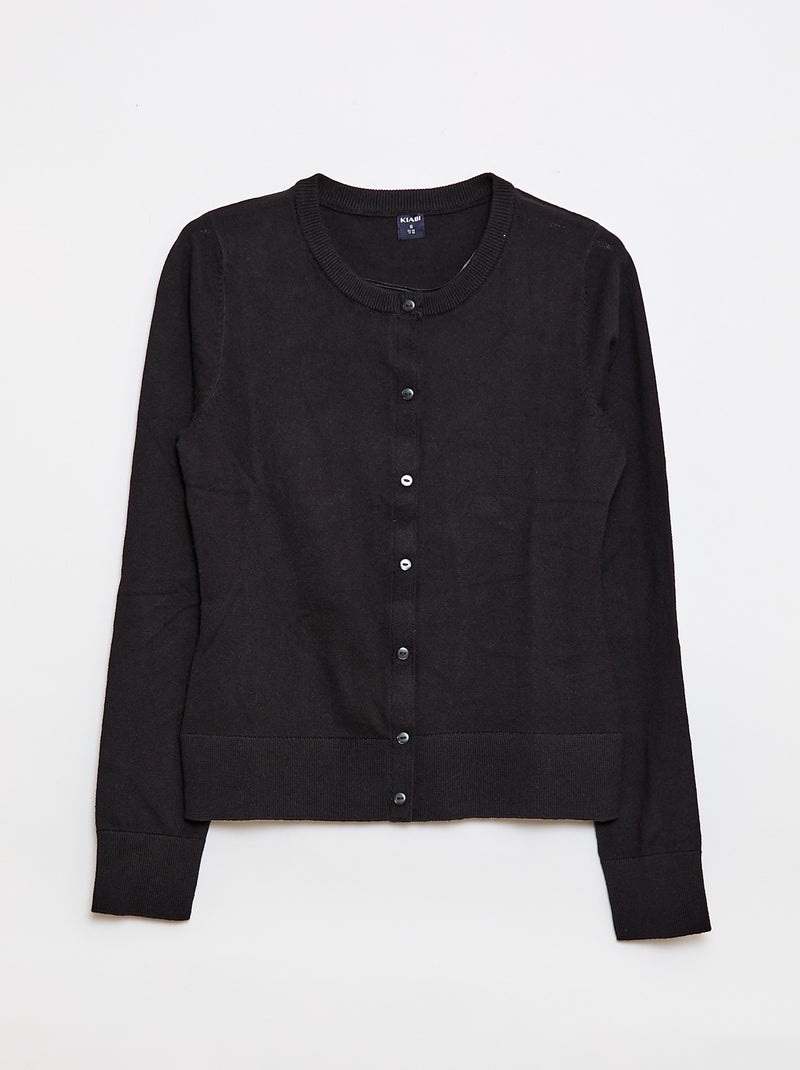 Gilet basique - So Easy Noir - Kiabi