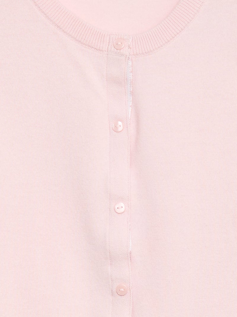 Gilet basique - So Easy Rose - Kiabi