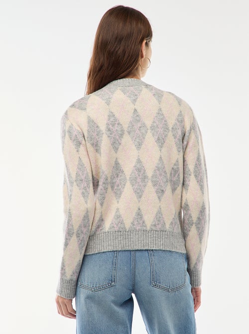 Gilet caldo stampato - Kiabi