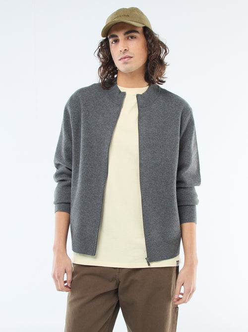 Gilet caldo zippato con collo alto - Kiabi Gilet caldo zippato con collo alto - Kiabi