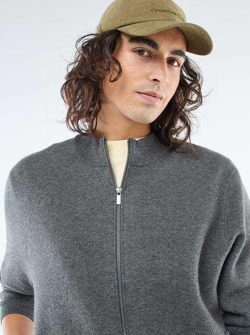 Gilet caldo zippato con collo alto - Kiabi Gilet caldo zippato con collo alto - Kiabi
