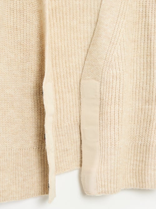 Gilet chaud boutons aimantés - collection facile à enfiler - Kiabi