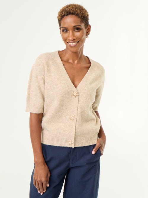 Gilet col V sans manches - Kiabi Gilet col V sans manches - Kiabi