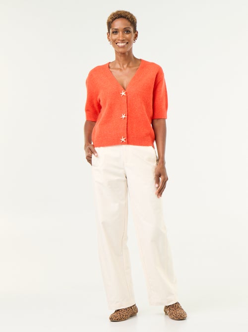 Gilet col V sans manches - Kiabi Gilet col V sans manches - Kiabi