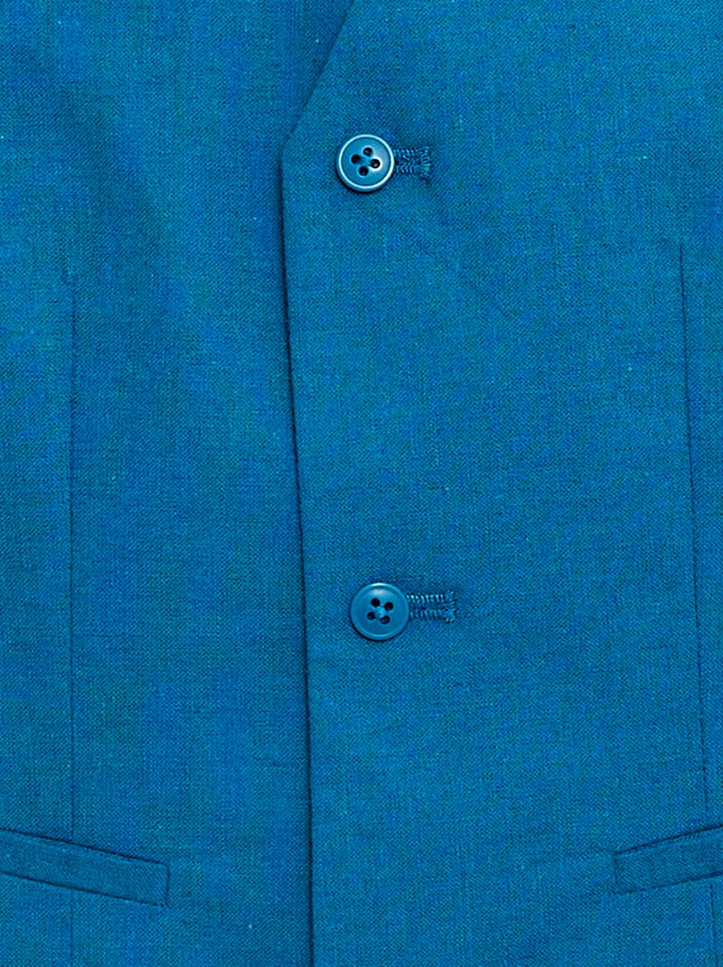 Gilet de costume sans manches Bleu - Kiabi