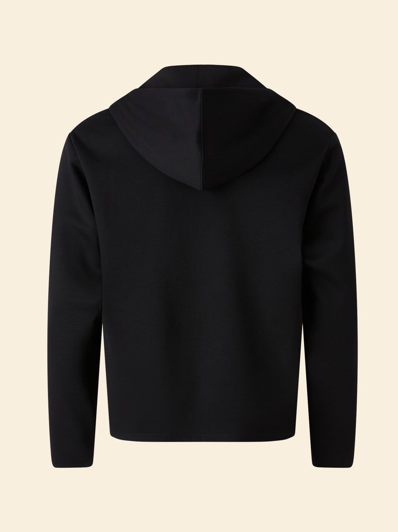 Gilet de sport à capuche - (ekstract) Noir - Kiabi