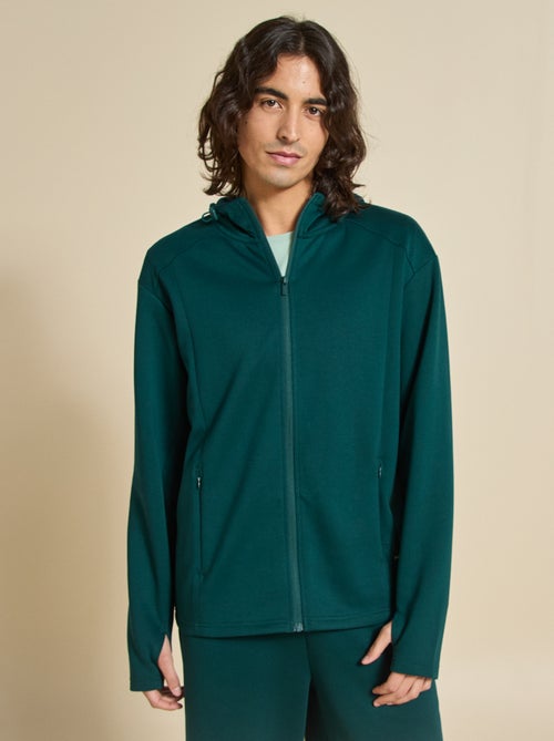 Gilet de sport à capuche - (ekstract) - Kiabi