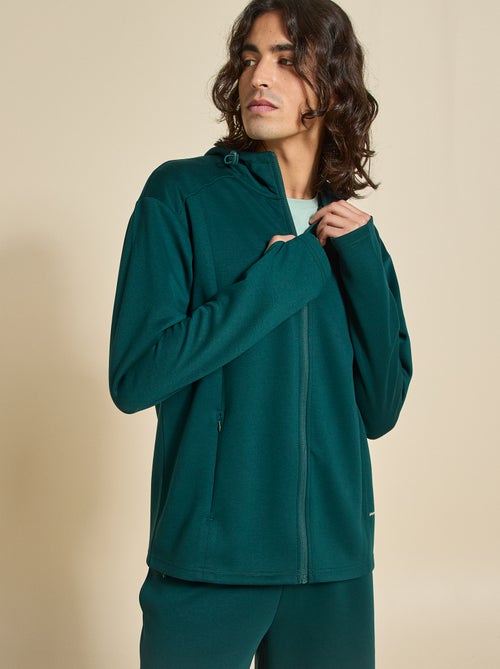 Gilet de sport à capuche - (ekstract) - Kiabi