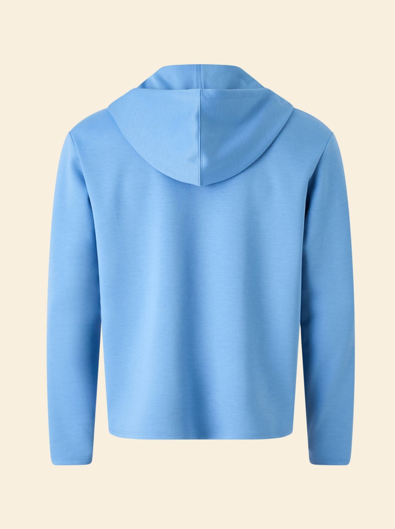 Gilet de sport à capuche Bleu - Kiabi