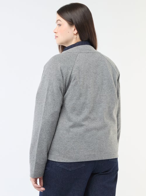 Gilet en maille doudou - Kiabi Gilet en maille doudou - Kiabi