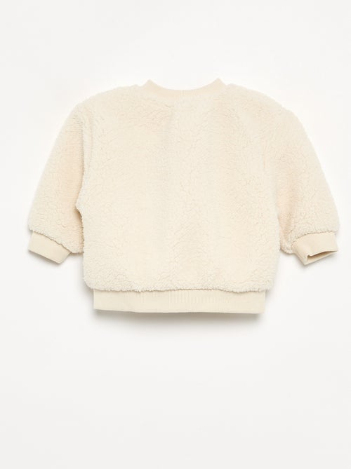 Gilet en matière effet moutonné - Kiabi Gilet en matière effet moutonné - Kiabi