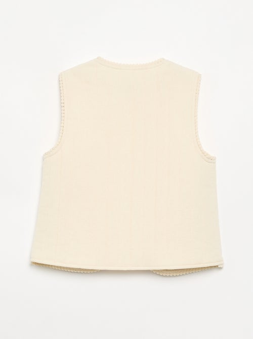 Gilet sans manches matelassé - Kiabi Gilet sans manches matelassé - Kiabi