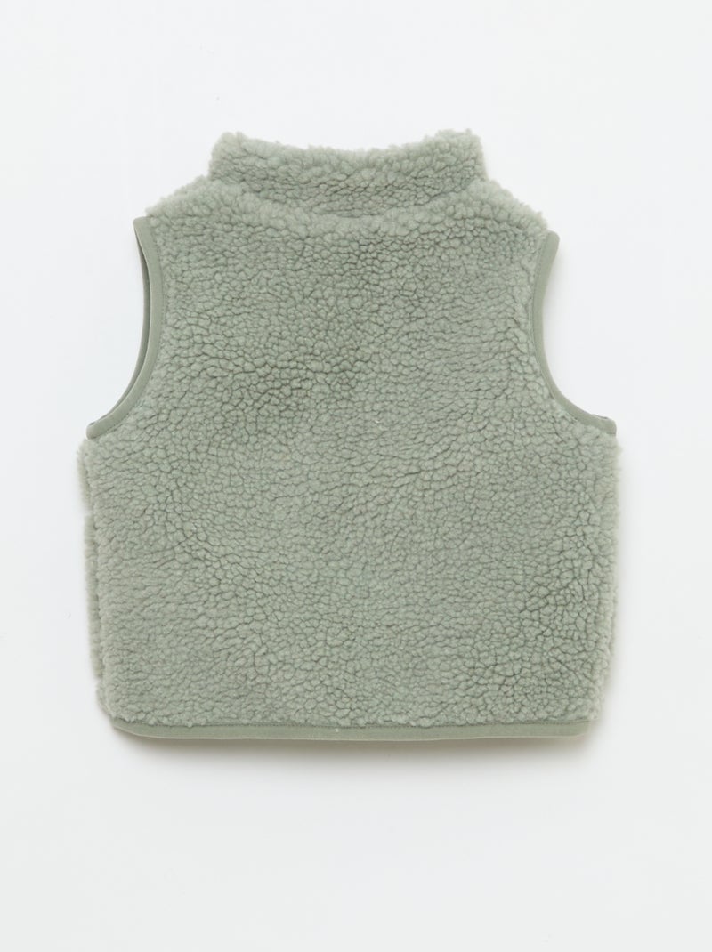 Gilet sans manches Vert - Kiabi