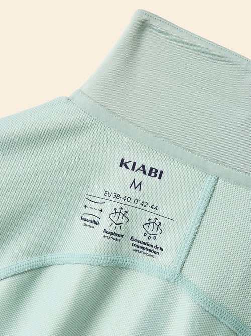 Gilet sportivo con collo zippato - Kiabi