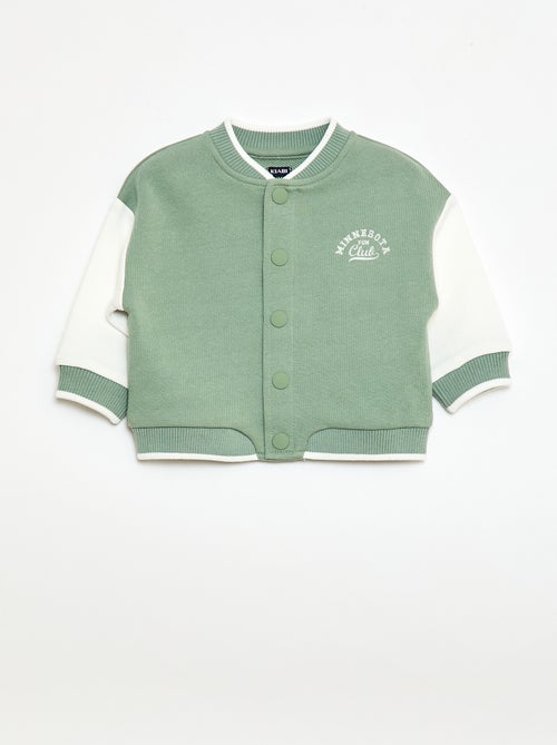 Gilet stile campus americano - Kiabi