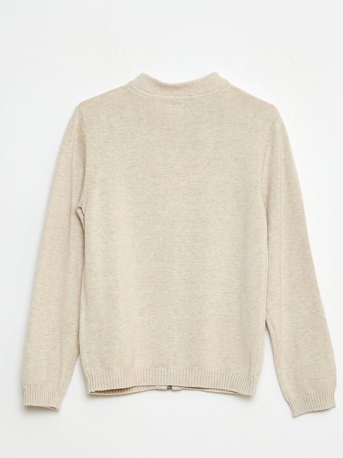 Gilet uni en coton - Kiabi