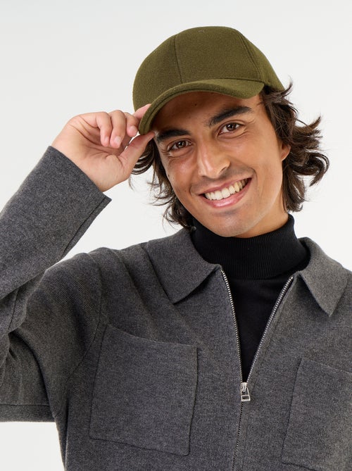 Gilet zippé avec col chemise - Kiabi