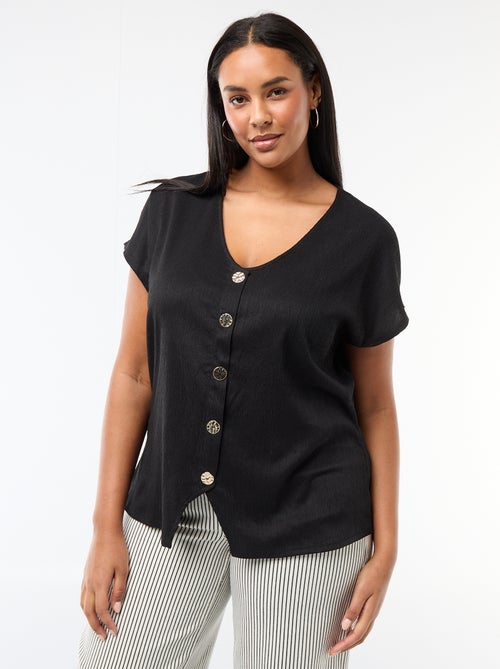 Golden Button Top - Kiabi Golden Button Top - Kiabi