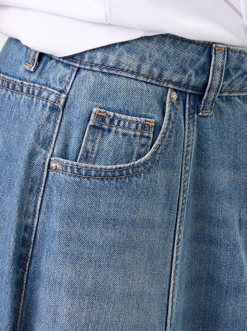 Gonna in denim Blu - Kiabi