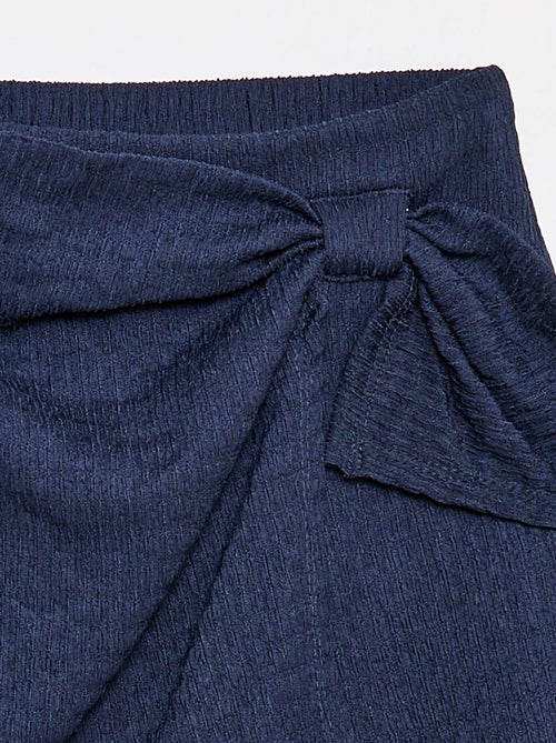 Gonna-pantaloncino corta in maglia leggera a tinta unita - Kiabi
