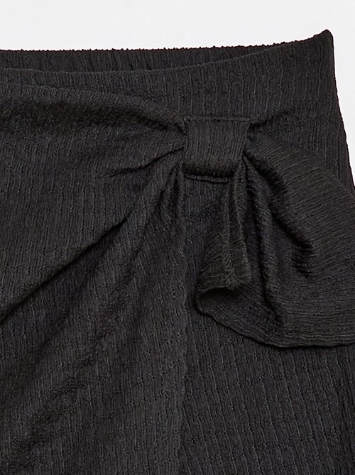Gonna-pantaloncino corta in maglia leggera a tinta unita - Kiabi