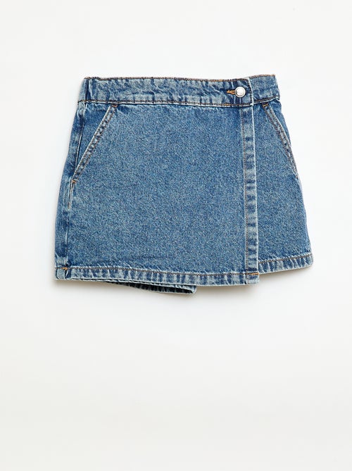 Gonna pantaloncino in denim - Kiabi