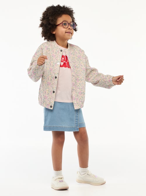 Gonna-pantaloncino in denim - Kiabi Gonna-pantaloncino in denim - Kiabi