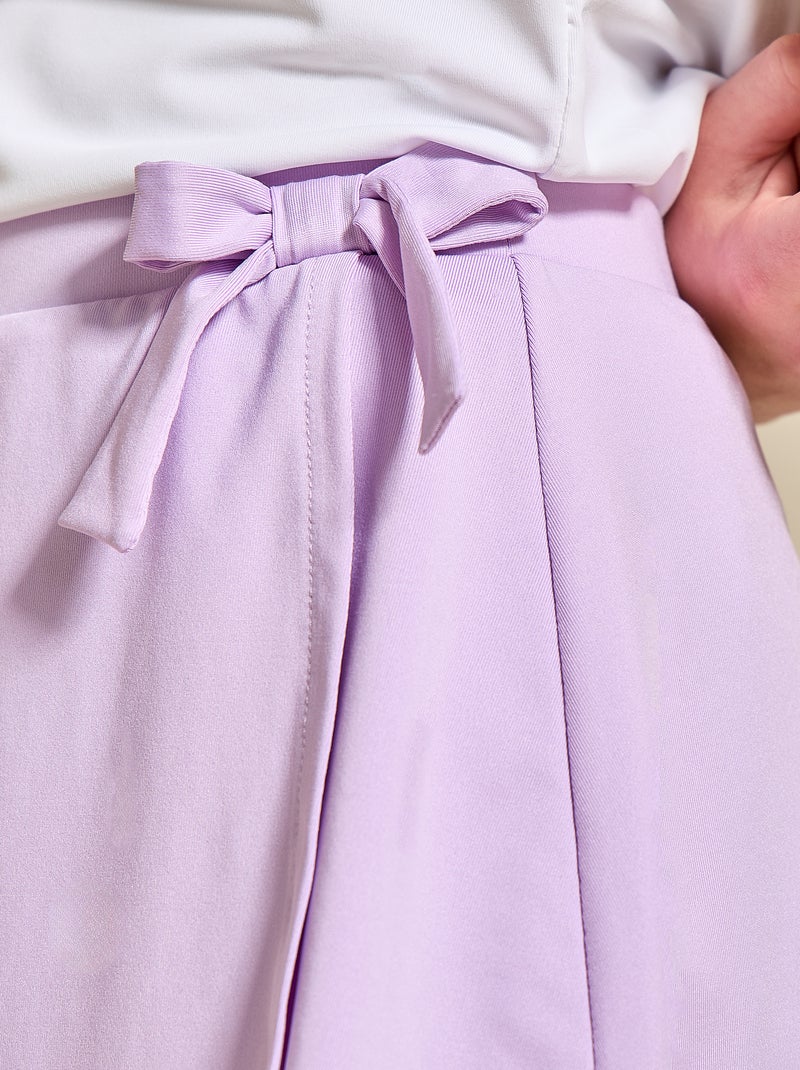 Gonna pantaloncino sportiva Viola - Kiabi