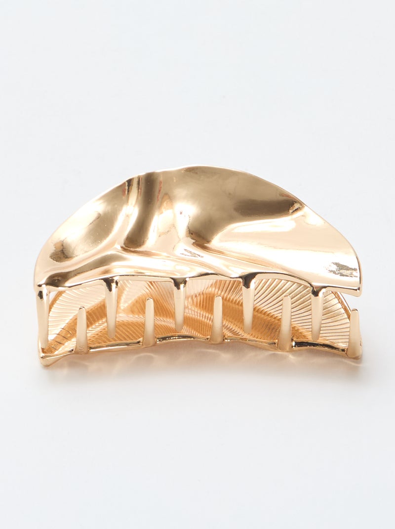 Grande pince forme coquillage Jaune - Kiabi