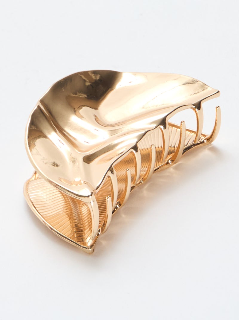 Grande pince forme coquillage Jaune - Kiabi