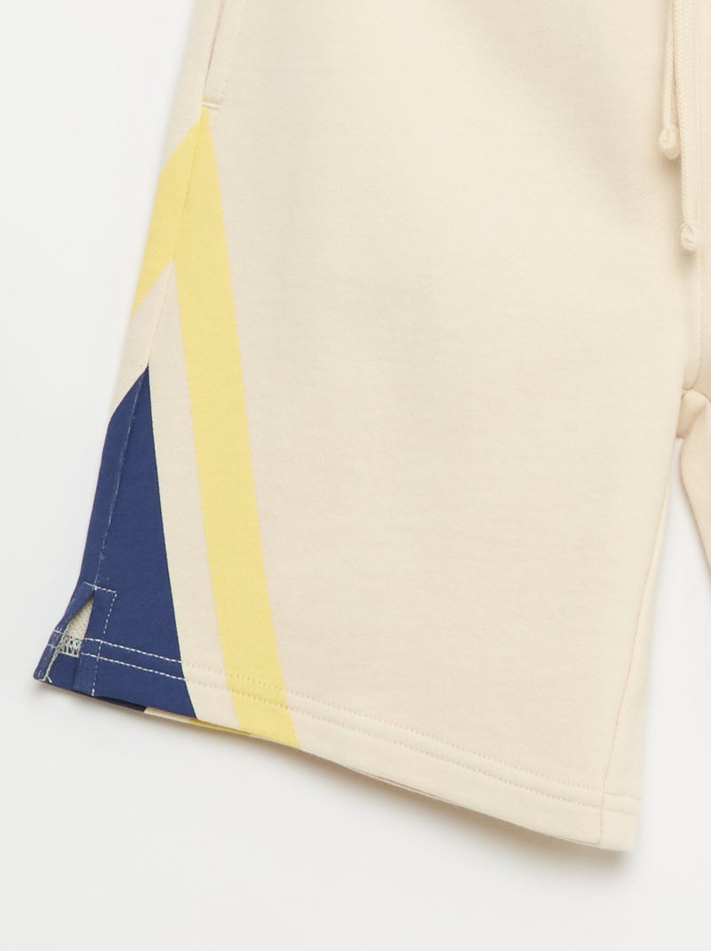 Graphic Print Shorts White - Kiabi